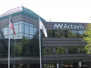 Actavis share price down, sees higher earnings in 2015